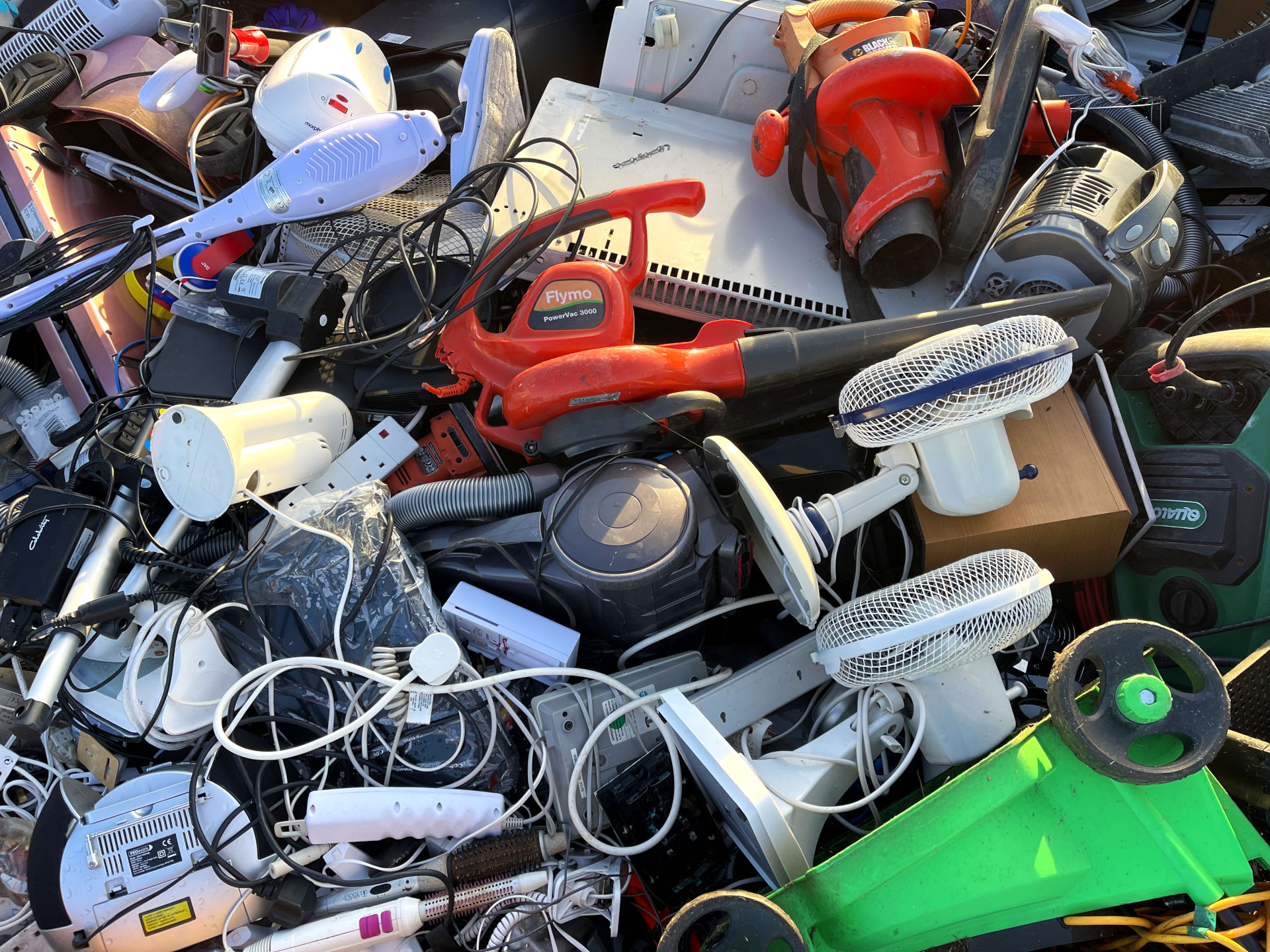 CSS Recycling Small domestic appliance recycling WEEE & Electronic